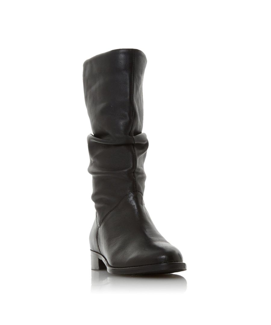 dune ruched boots