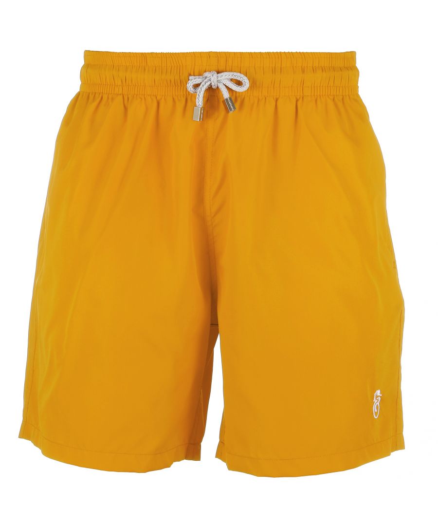 Robert & Son Mens Yellow Swim Shorts - Size 2XL