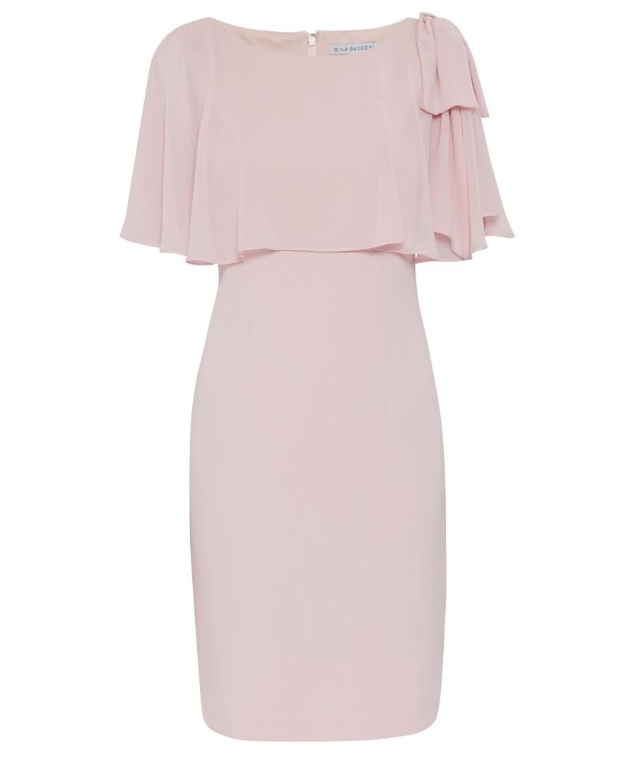 Gina Bacconi Devra Dress with Chiffon 