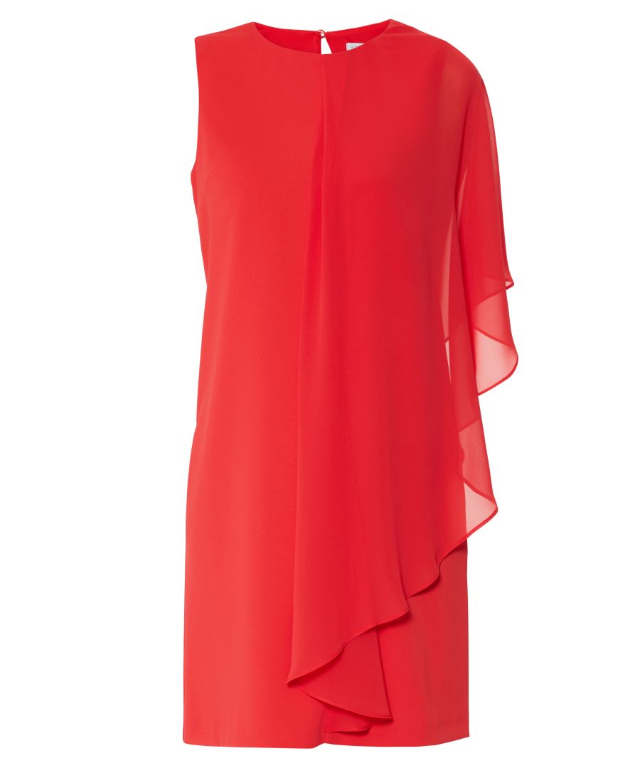Gina Bacconi Tristine Crepe Dress with 