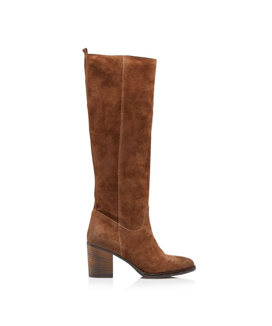 dune suede knee boots