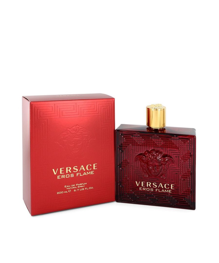 Versace Eros Flame Cologne by Versace, Named for the greek god of love, eros flame is a fragrance of passion. Spritz on a touch of this cologne and those around you will lean in closer. The scent begins with top notes of black pepper, orange, rosemary and lemon.