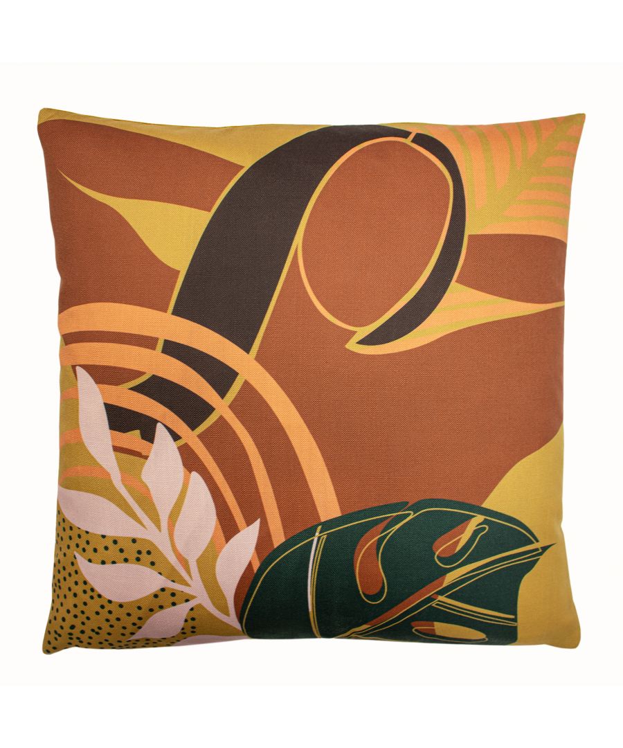 Inspired by warm toned botanics, this cushion is perfect for adding texture, uniqueness and colour to your interior.