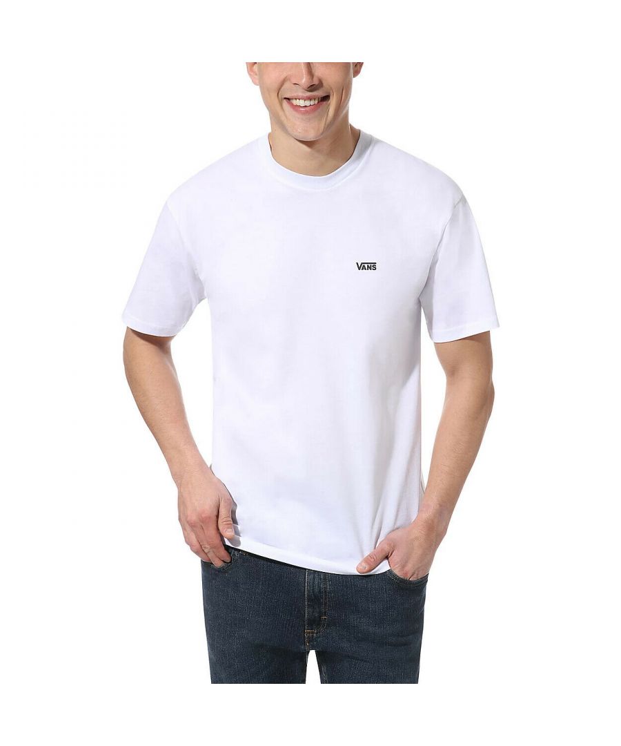 The Left Chest Logo T-Shirt is a heavier weight 100% carded ringspun cotton t-shirt with simple left chest logo graphics.