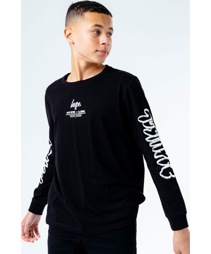 Image for Hype Recognised Kids L/S T-Shirt