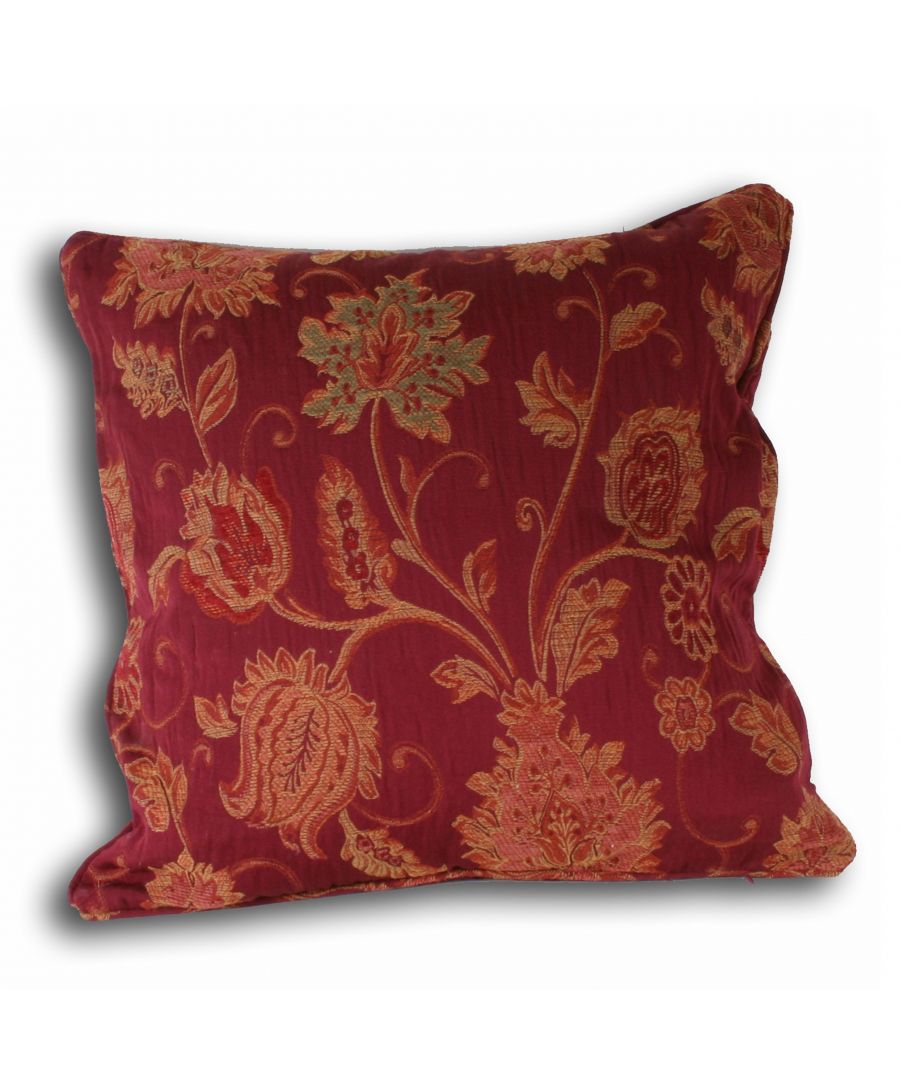 Image for Zurich Poly Cushion 55X55 Burgundy