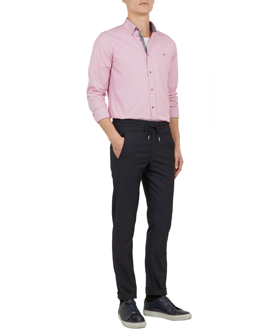 Image for Yerman Longsleeve Striped Shirt in Pink
