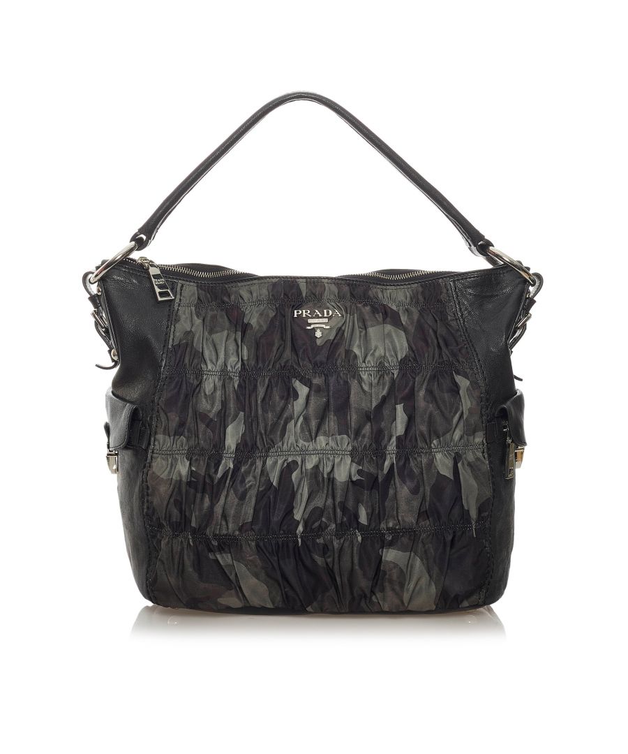 prada camo purse