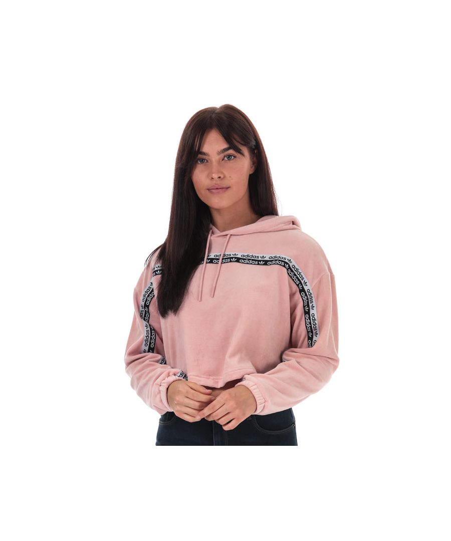 Image for Women's adidas Originals Cropped Hoody in Pink