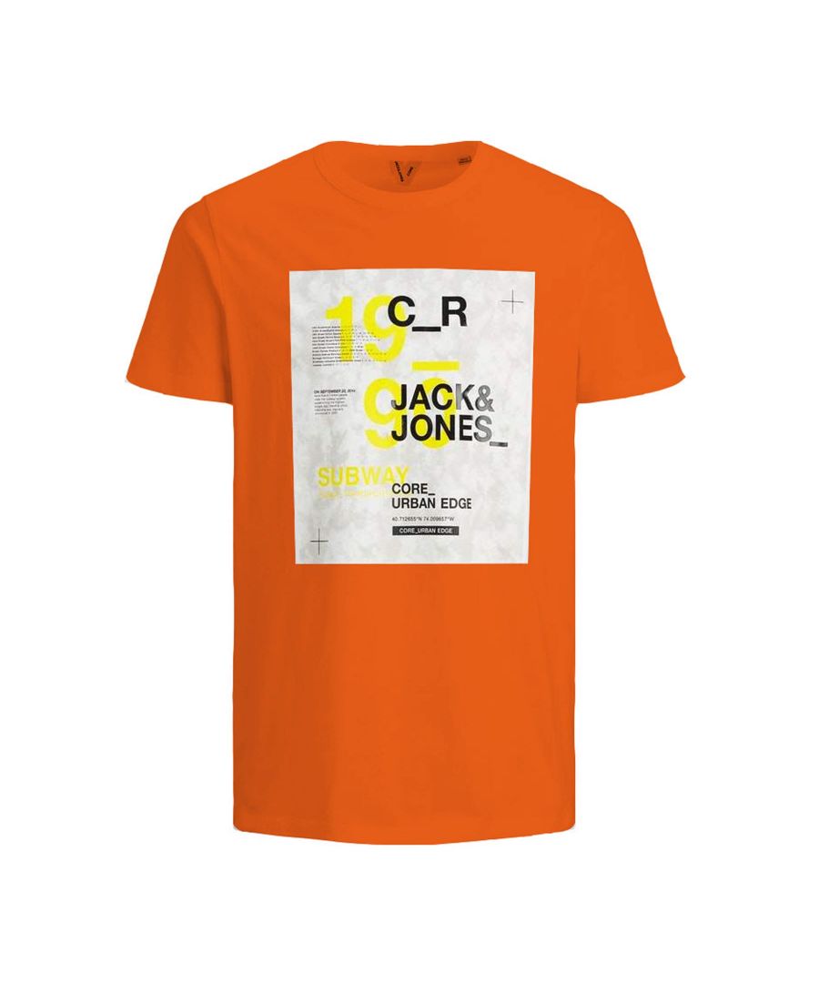 These Original Mens Designer Jack & Jones T-Shirts feature the brands Logo and a Crew Neckline, variety of colours, Easy pull on closure, Crafted With 100% Cotton, these Lightweight and breathable Regular Fit T-shirts are Machine Washable.