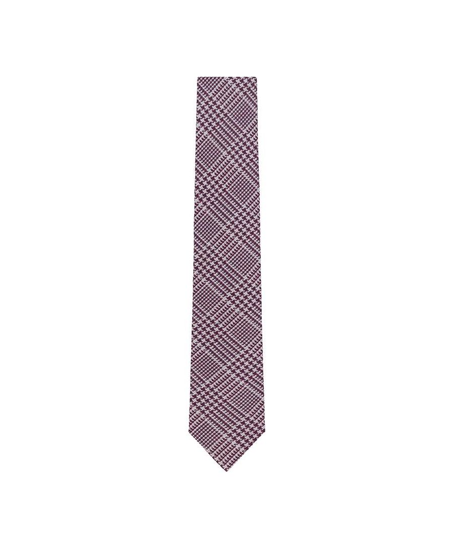 Image for Men's Hackett Silk & Wool Pow Tie in Red