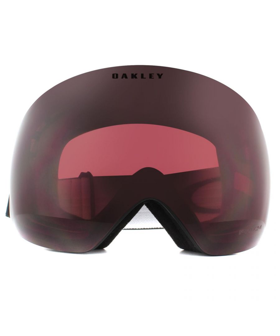 Image for Oakley Ski Goggles Flight Deck OO7050-90 Matte Black Prizm Snow Dark Grey