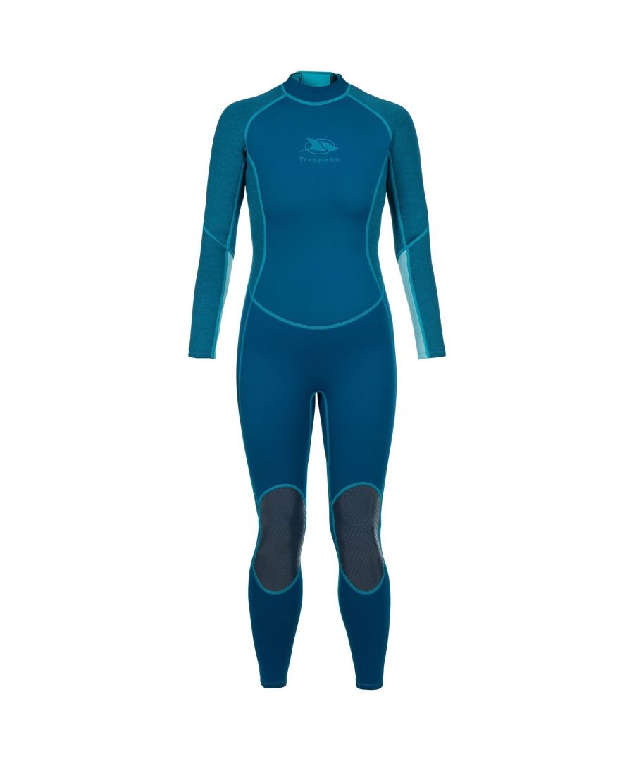 Image for Trespass Womens/Ladies Lox Wetsuit (Cosmic Blue Marl)