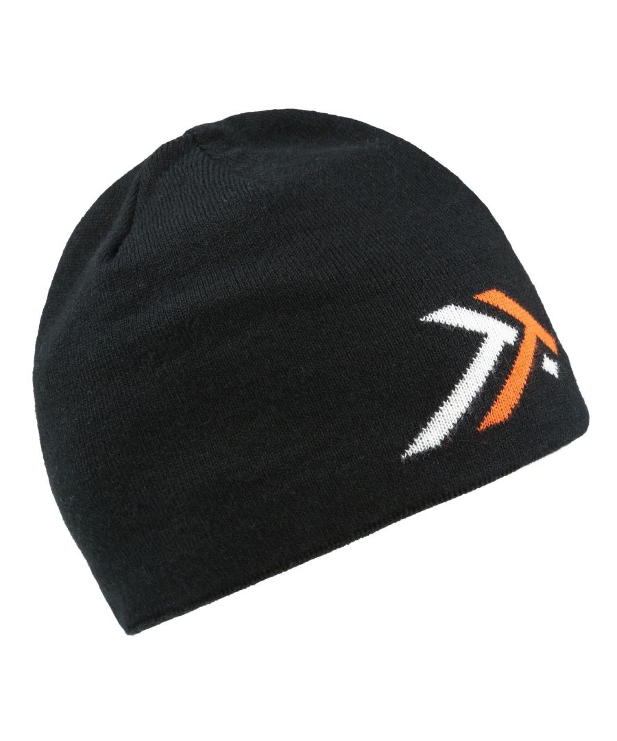 Stof: Gebreid. Voering: Fleece. Ontwerp: Logo. Stoftechnologie: Duurzaam, waterdicht membraan.