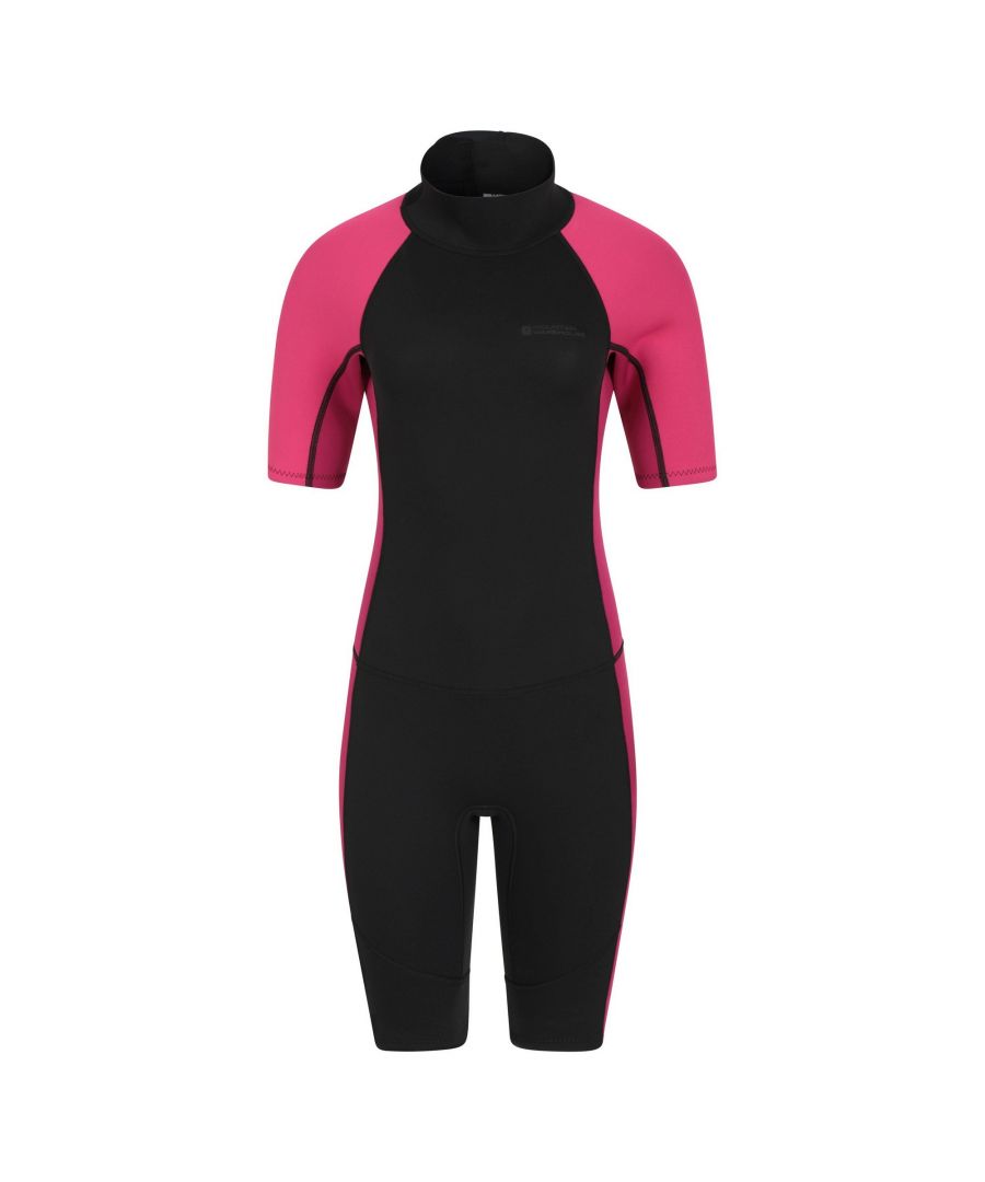 Mountain Warehouse Womens/Ladies Short Wetsuit (Black) Neoprene - Size UK 8-10 (Womens)