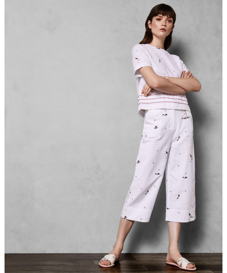 Image for Ted Baker Trillaa Cbn Culottes, Ivory