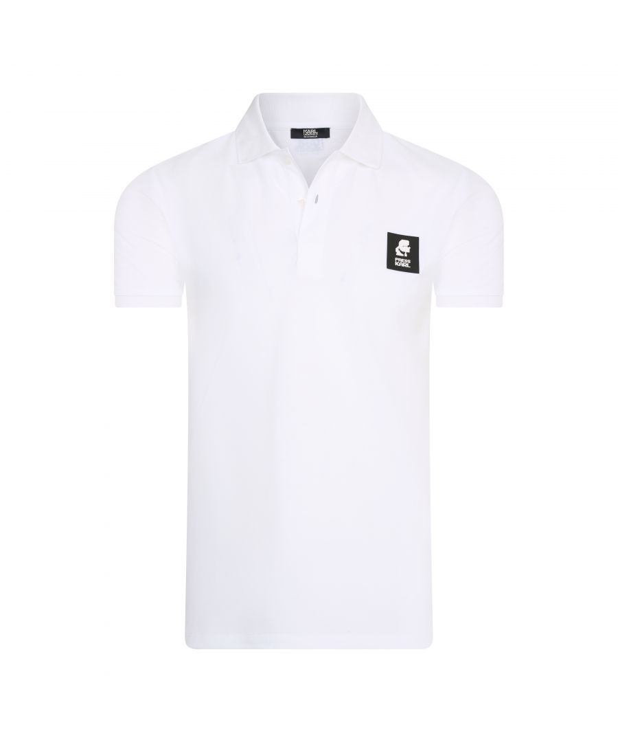 Collection: Spring/Summer   Gender: Man   Type: Polo shirt   Fastening: buttons   Sleeves: short   Material: cotton 95%, elastane 5%   Pattern: solid colour   Washing: wash at 30° C   Model height, cm: 185   Model wears a size: L   Details: visible logo. print:plain. sleeves:short-sleeve. collar:collar