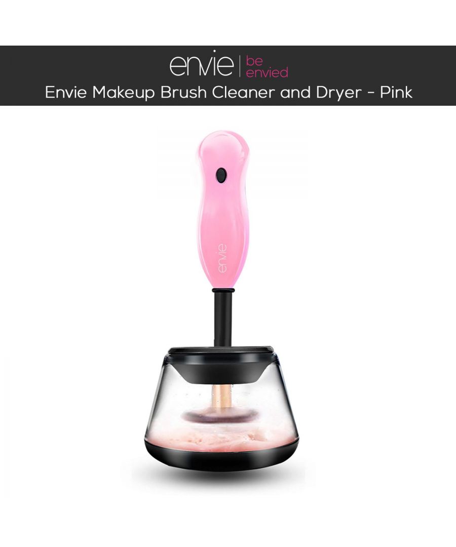 Image for Envie Makeup Brush Cleaner and Dryer Oyster Pink
