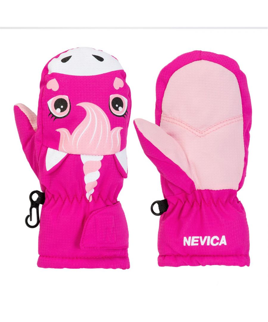 Nevica Animal Mitts Infants - These cosy ski mittens are designed with a warm thermal lining and have an elasticated cuff for a stay-put fit. Complete with a funky design and Nevica branding displayed proudly to the front for a high quality sporty appeal.