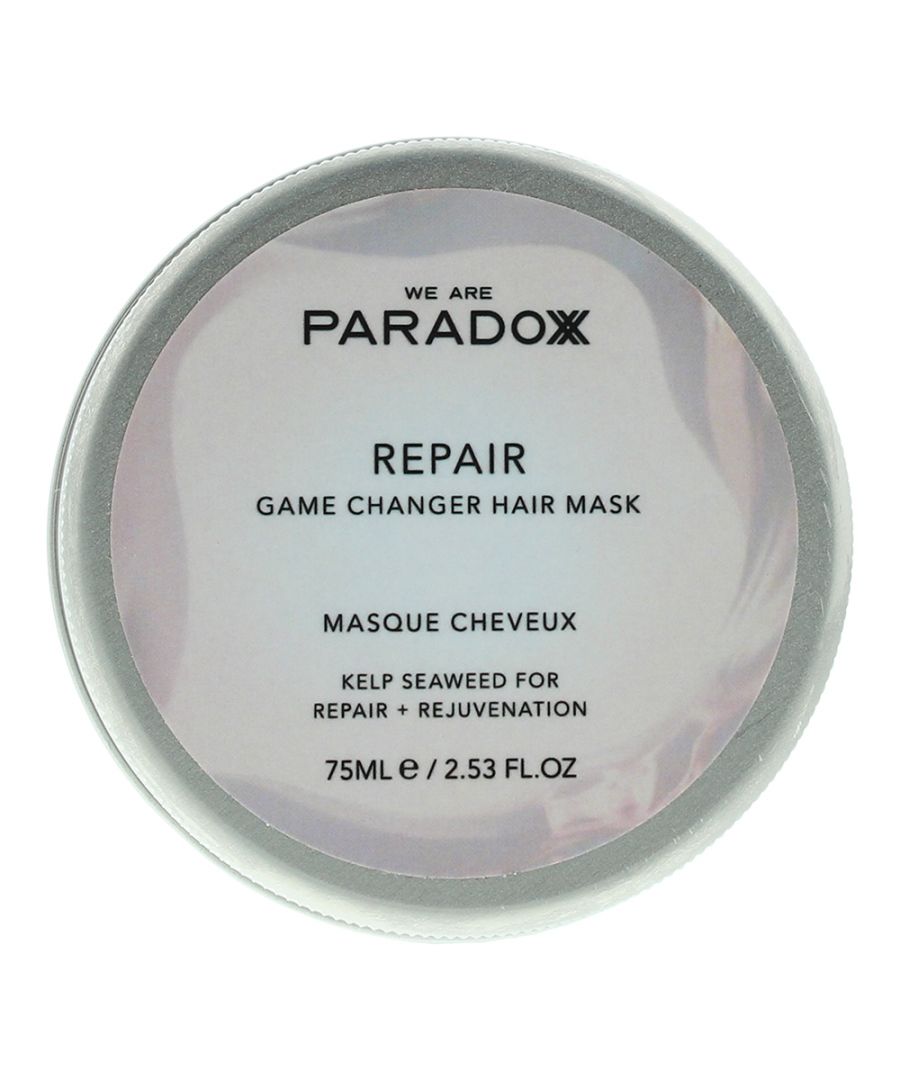 We Are Paradoxx Game Changer Repair Hair Mask is formulated with 96% natural ingredients to give hair a new lease of life. This leave-in treatment revives dull, damaged and dry hair and adds strength and shine and improves hair texture.