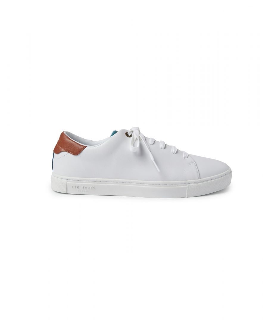 ted baker leepow leather trainers