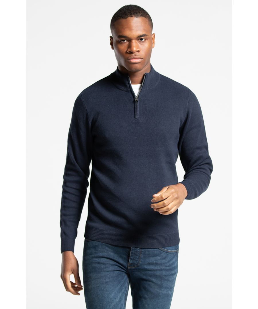 Discount Designer Half Zip Neck Jumpers