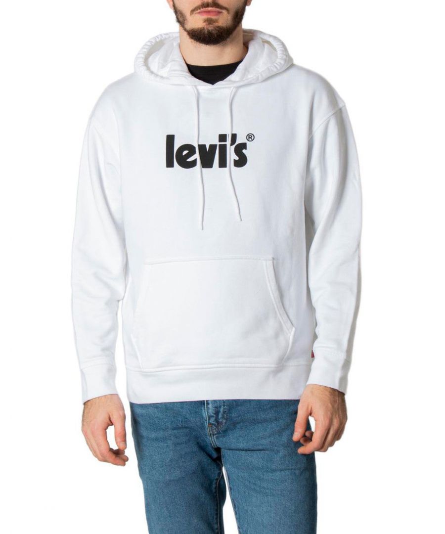 Levi Strauss & Co hoodie voor heren, wit