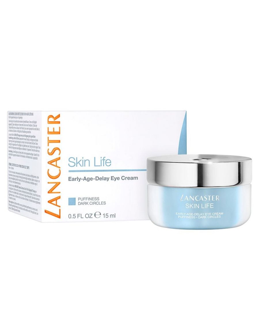 Lancaster Skin Life Early-Age-Delay Eye Cream has been designed to protect the eyes against the sign of early age, and fight dark circles and puffiness. The cream looks to protect against the damage of daily pollution whilst re-energising and hydrating the eye contours, and smoothing fine lines. The cream has a fresh texture whilst also helps to leave the skin around the eye, look radiant and luminous.