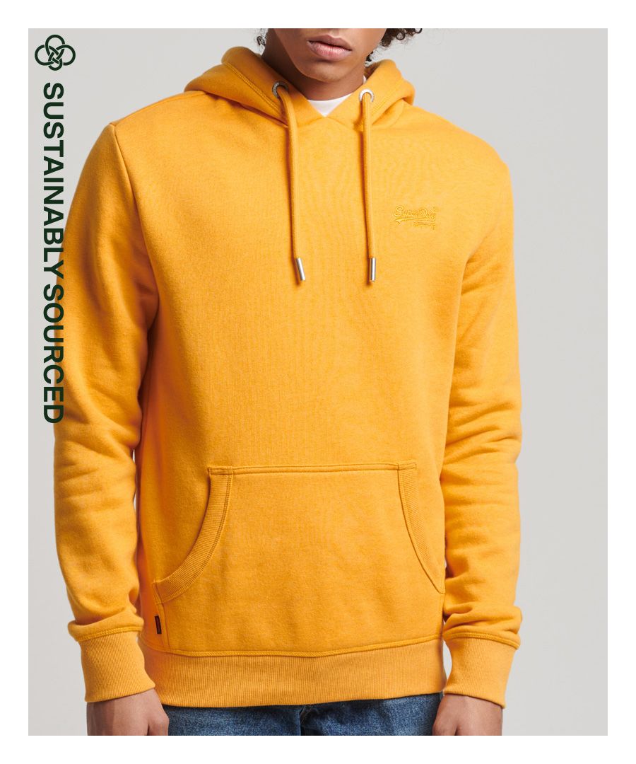 The rustic aesthetic of Americana is deeply tied into our vintage range, as we draw inspiration from the workers who built that culture. Practical, comfortable, and high quality - these are the marks we ensure to hit with every single design, right down to our most classic and simple. This hoodie is a lovingly crafted product of that, and we've put our signature touch on it to ensure that you'll be a part of the Superdry family.Slim fit – designed to fit closer to the body for a more tailored lookOrganic cottonDrawcord-adjustable hoodLong sleevesRibbed trimsFront pouch pocketEmbroidered Superdry logoMade with organic cotton grown using natural rather than chemical pesticides and fertilisers. The healthier soil this creates uses up to 80% less water which is better for our planet and for the farmers who grow it.
