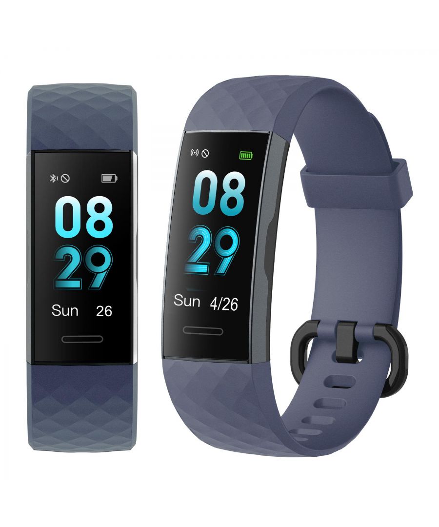 Aquarius AQ115-Lite Fitness Activity Tracker Smartwatch Blue 