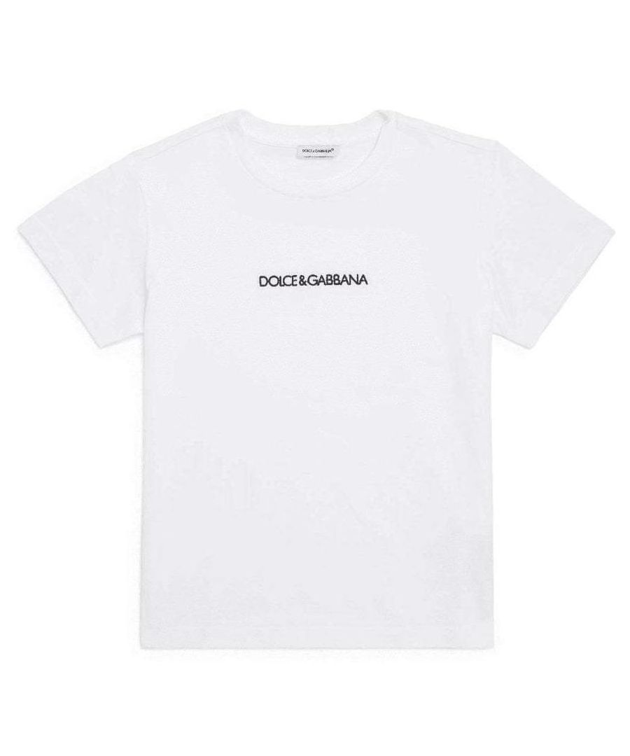 Image for Dolce & Gabbana Boys Cotton T-shirt White