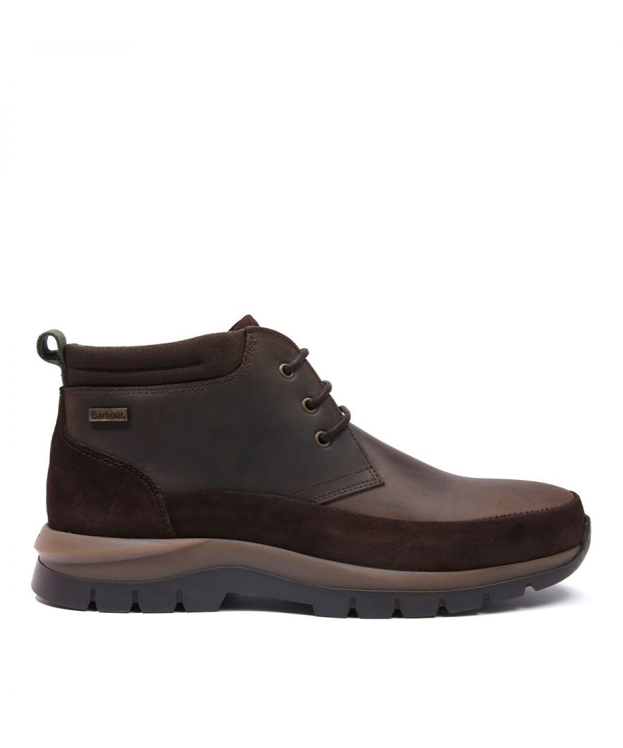 Step out in confidence this season, with the Underwood Boots from Barbour. These walking-style boots boast a padded collar detail offering extra ankle support and a three-eyelet lace-up system. Constructed from premium leather and suede with a durable rubber sole. Finished with signature Barbour branding. Leather & Suede Uppers, Textile Nylon Lining, Rubber Sole, Padded Ankle Collar, Three Eyelet Lace Up, Barbour Branding.