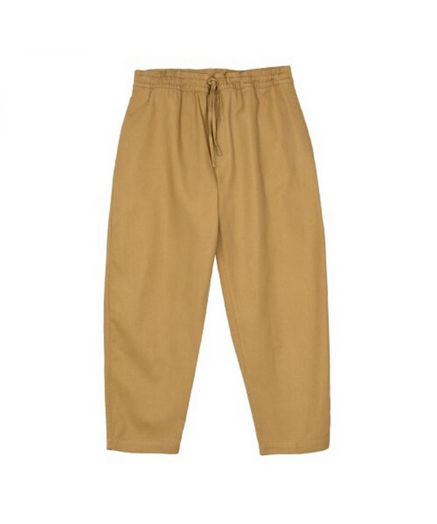 umbro ymc mens warm up trousers (tan) cotton - size x-large