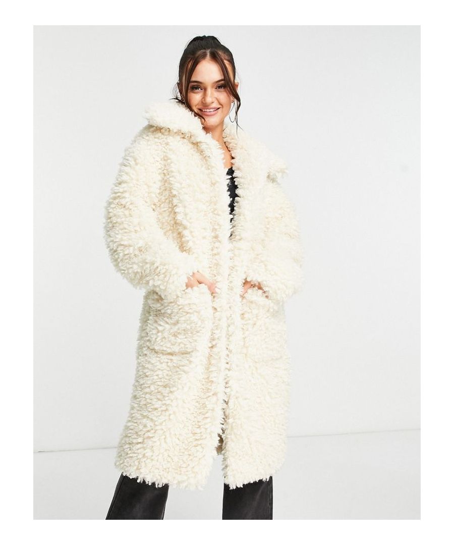 Coats & Jackets by Miss Selfridge That new-coat feeling Spread collar Long sleeves Side pockets Regular fit  Sold By: Asos