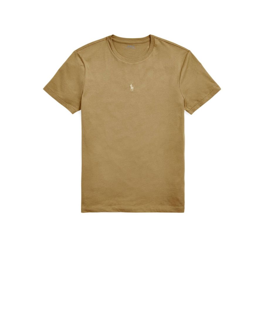 Dit slim fit T-shirt voor heren van POLO Ralph Lauren is gemaakt van katoen. Het model heeft een ronde hals en korte mouwen.