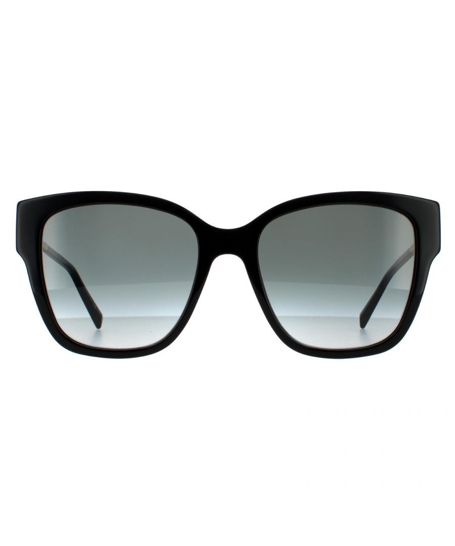 Givenchy Square Womens Black Grey Gradient  GV7191/S are a stunning square style crafted from lightweight acetate. Slender temples and rubber nose pads provide a comfortable all round fit. Sides of the front frame are embellished with the Givenchy logo for brand authenticity