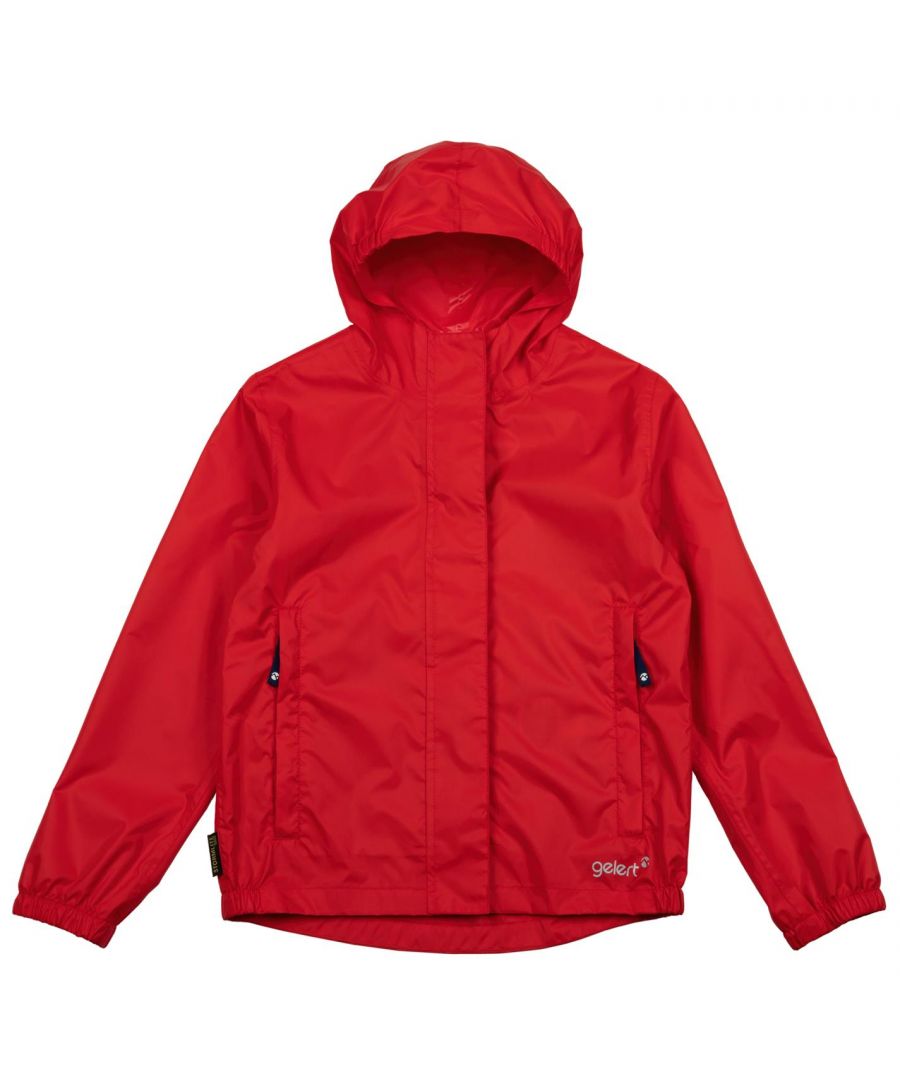 Image for Gelert Kids Childrens Infants Junior Packaway Waterproof Jacket Outwear Zip Hood