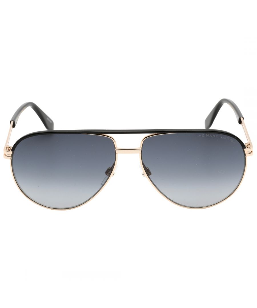 Marc Jacobs Mens Jacob 474 0RHL 9O Gold Sunglasses Metal - One Size