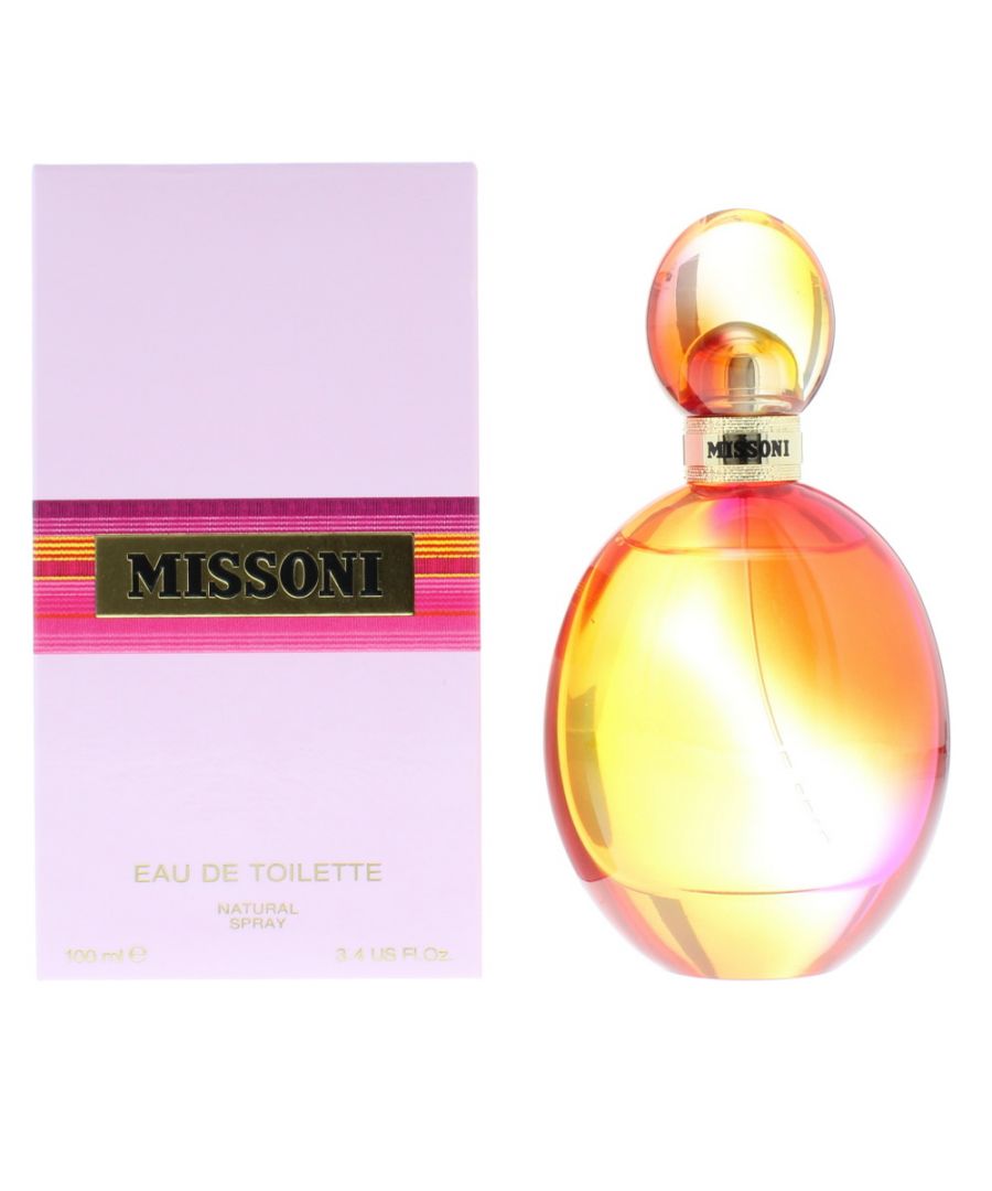 Missoni Eau de Toilette by Missoni is a floral fruity fragrance for women. Top notes: blood orange, pink pepper, pear, water lily. Middle notes: freesia, peony, heliotrope, rose water. Base notes: musk, white cedar extract, woody notes. Missoni Eau de Toilette was launched in 2016.
