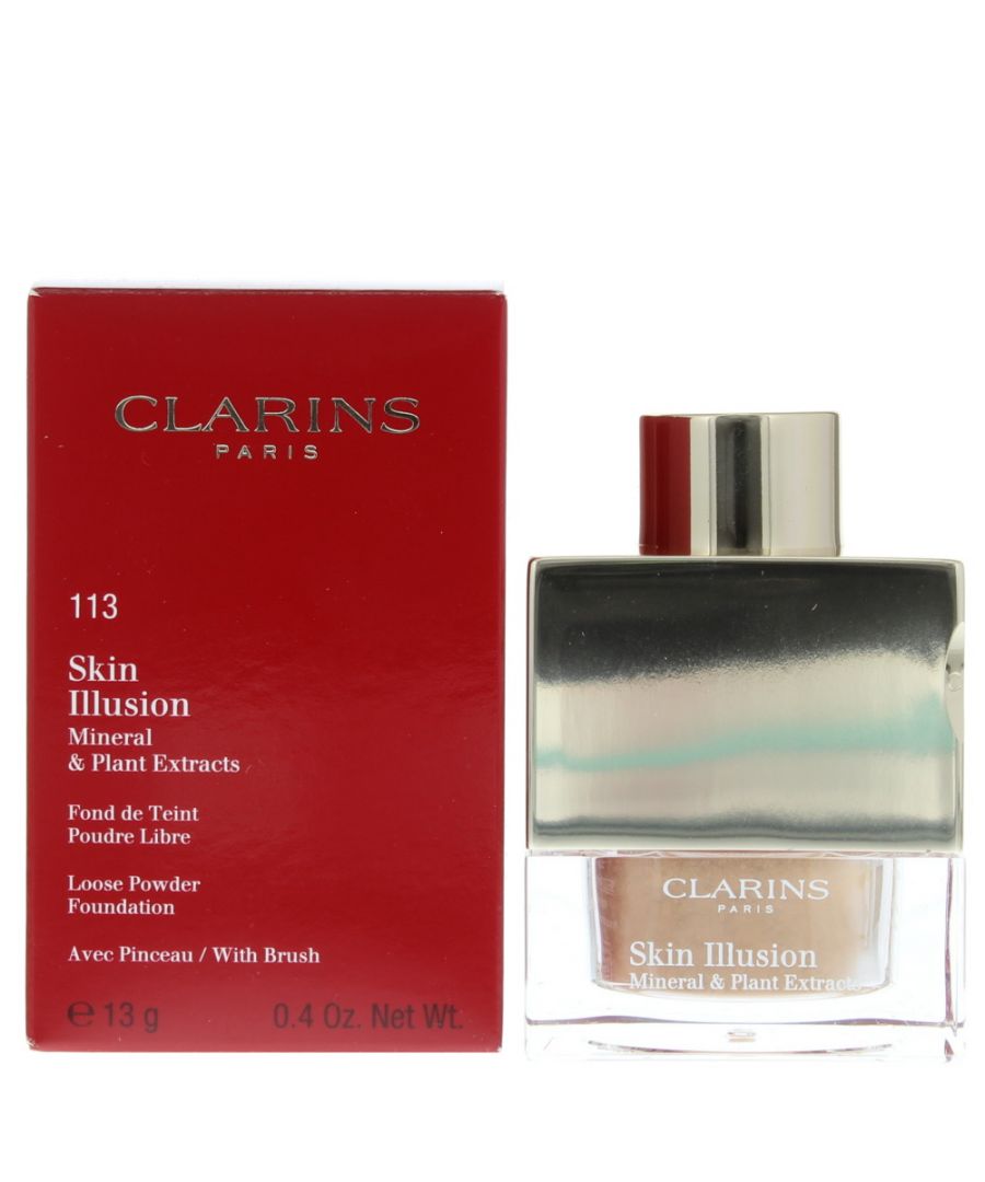 Image for Clarins Skin Illusion Mineral & Plant Extracts Loose Powder Foundation 13g - 113