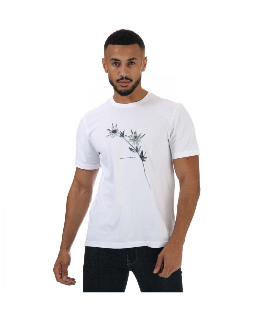 Image for Men's Ted Baker Wishaw Graphic T-Shirt in White