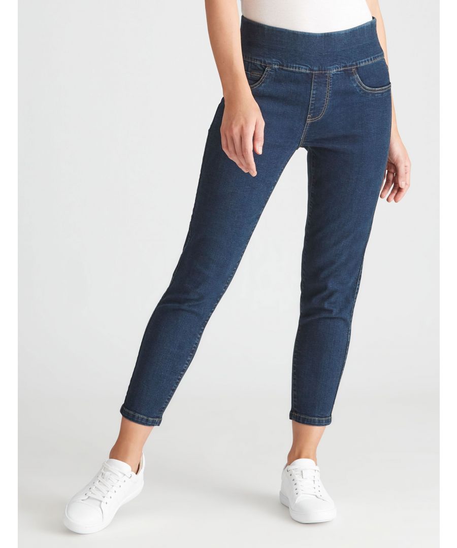 This is a classic jean in the truest sense. It offers clean styling with a dark-wash and designed to be worn seamlessly. The style features a high-rise waistline, straight hem, and medium orchid color. Your perfect pair has arrived! These dark-wash, zip up jeans sit at 7 ½ length. Made from durable material, they provide comfort while boasting an extra high waistline. -- This dark-wash zip-up is a great basic piece to help you transition into fall! The high-rise waist and the straight hemline ensures it will be a classic addition in your closet. Thrilled with this dark wash pair? These high-waist jeans feature zip up fastenings for easy access. Keep them zipped up, tucked into boots, pulled over leggings, all while boasting an impressive high-rise waistline! -- The print is plain, but this dark-wash pair of jeans will still be head turning at your next party. Cut for a straight hem with high-rise waist, these purple pants are ready to style. In a dark wash, these straight-hemmed pants are perfect for layering. The high waist offers versatility while the zip fly keeps you feeling comfortable all day long. -- Make these zip-ups the newest item in any outfit. The straight hem makes them perfect for layering, while their dark wash gives them great color all year round. This pair of dark wash jeans is perfect for the woman on the go! They feature an easy to wear medium orchid colour with a basic print that can be paired with any top. -- The length in this style falls just below the knee, making for easy on-the-go styling. The straight hem adds to its simple appeal, while the dark violet colorway adds to its effortless cool factor. Channel the effortless chic of this zipped medium orchid jean with its basic print and dark colorway. -- These jeans are a flattering silhouette that will have you feeling fresh and ready for anything. The tailored cut will flatter your figure with ease, thanks to the high-rise waist and straight hem.Material:  72% Cotton / 26% Polyester / 2% Elastane