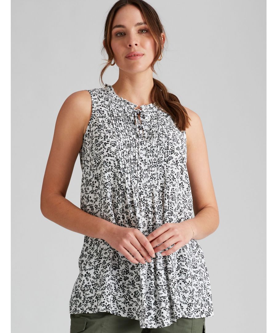 Katies Pintuck Tunic TopMaterial:  100% Viscose