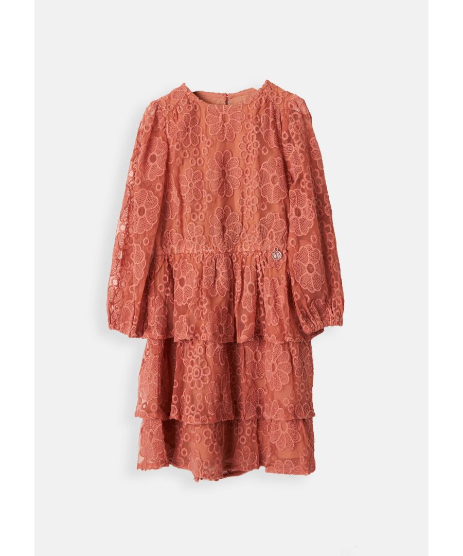 Our tiered lace dress in soft   has a slight nod to the 70s trend we are loving right now. The perfect dress to guide you through Autumn to Spring. Peace & Love .  . About me: 100% Polyester. Look after me: Think planet. wash at 30c.