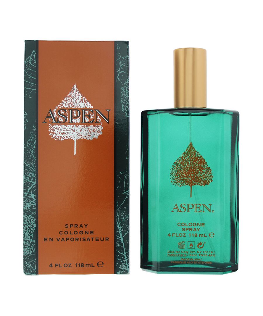 Aspen For Men by Coty is an aromatic fougere fragrance for men. Top notes are bergamot galbanum green notes and lemon. Middle notes are coriander cyclamen geranium jasmine lavender juniper and orange blossom. Base notes are amber cedar oakmoss musk and balsam fir. Aspen For Men was launched in 1989.