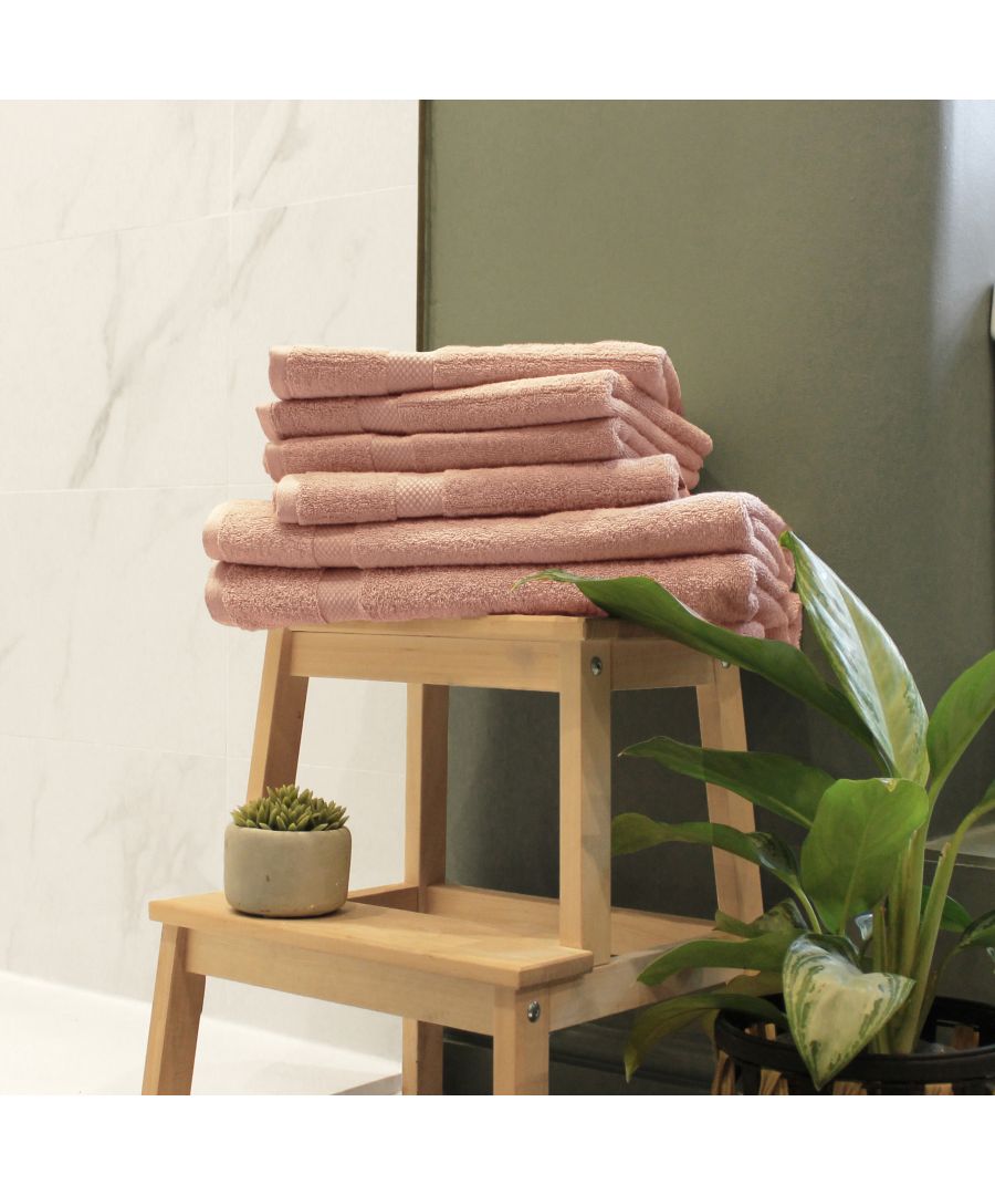 The Linen Yard LOFT 6-piece towel bale gives you a spa-like feeling at home. They are designed to be super absorbent and ultra-soft. Made from a 100% plush combed cotton for a relaxed everyday feel. Perfect heavyweight towels with 650 grams per square metre. The basket weave band is a quality design feature that gives LOFT towels a stylish effortless signature look. In multiple soothing shades, create an air of calm in your washroom and always have super softness on hand.