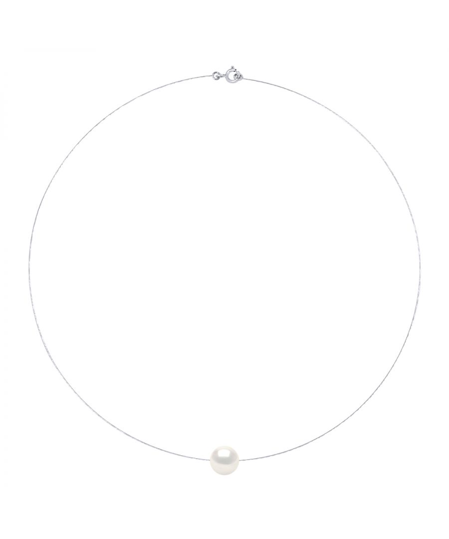 Image for DIADEMA - Necklace - Real Freshwater Pearls - White - White Gold