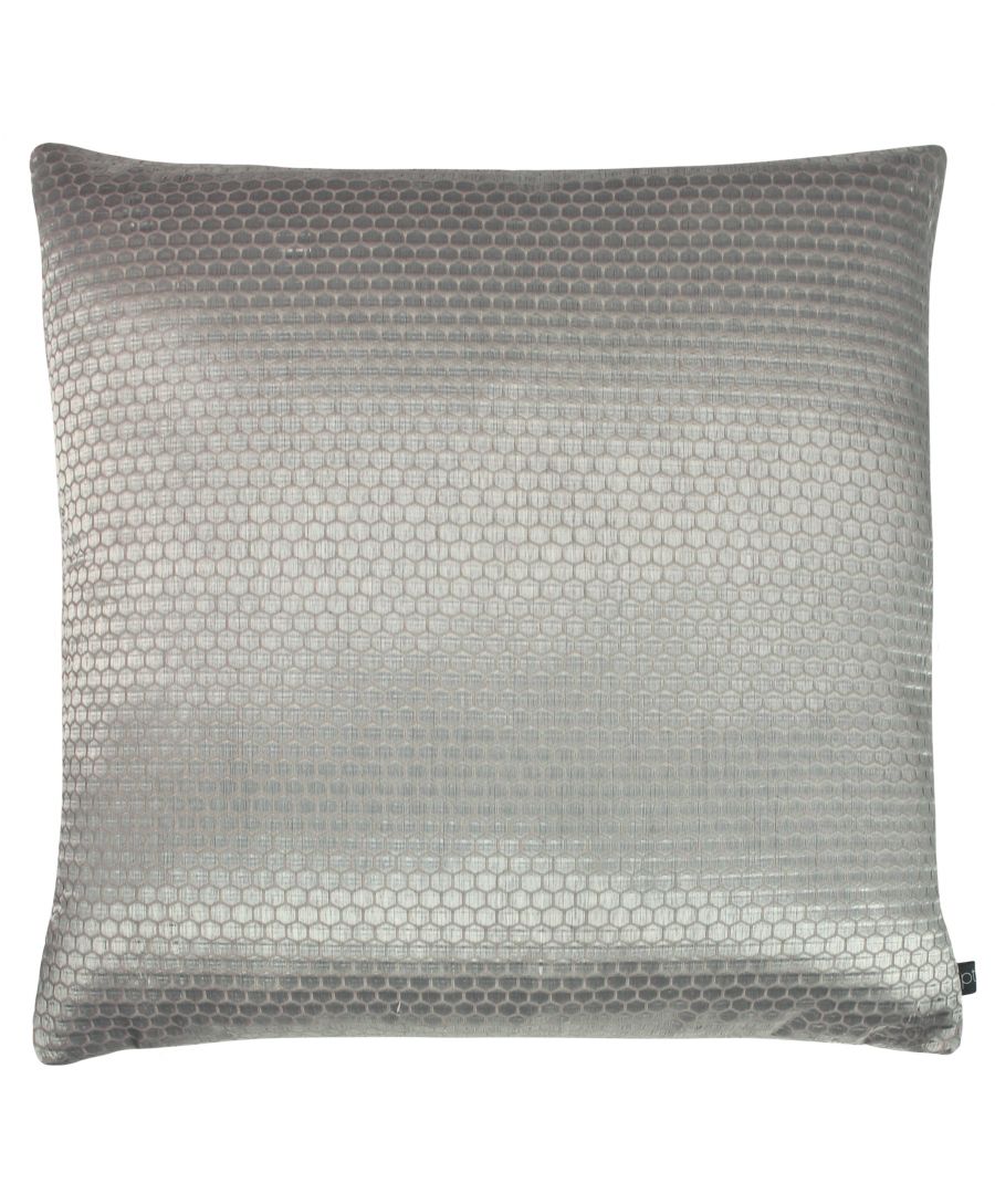 Prestigious Textiles Emboss Metallic Tile Mosaic Cushion Cover - One Size