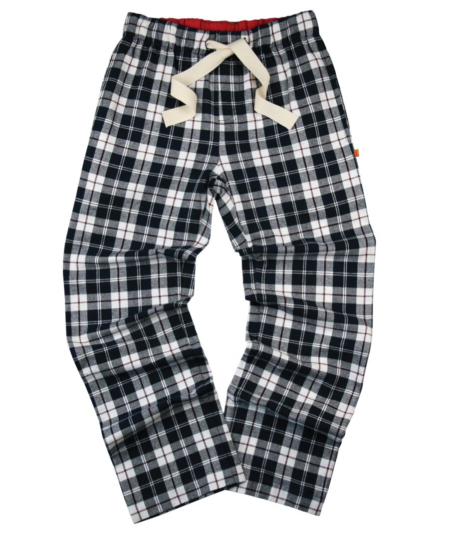Image for Navy Kelby Check Unisex Lounge Pants