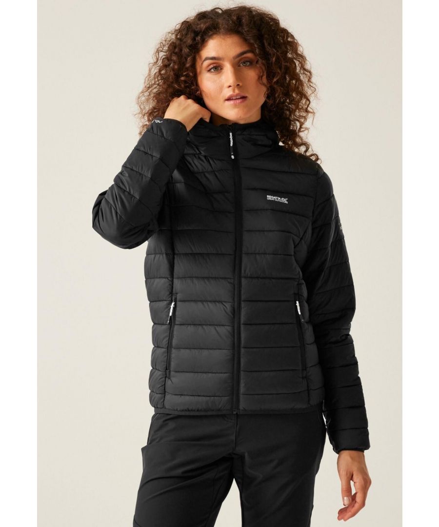Regatta Womens Marizion Padded Insulated Jacket in Black Polyamide - Size 10 UK